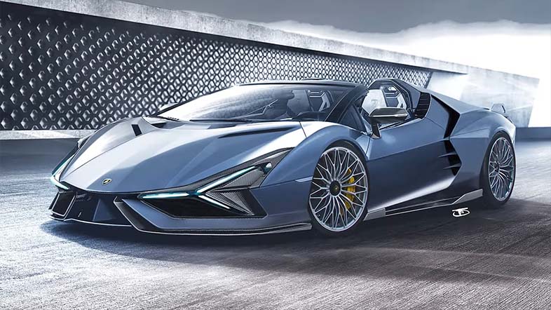 عکس Lamborghini Aventador successor 2023
